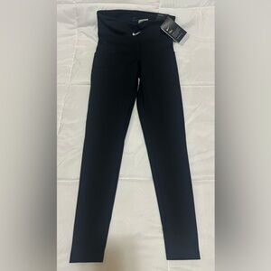 New NIKE PRO LUXE STEALTH EVAPORATION FABRIC MID RISE/FULL LENGTH Size Small